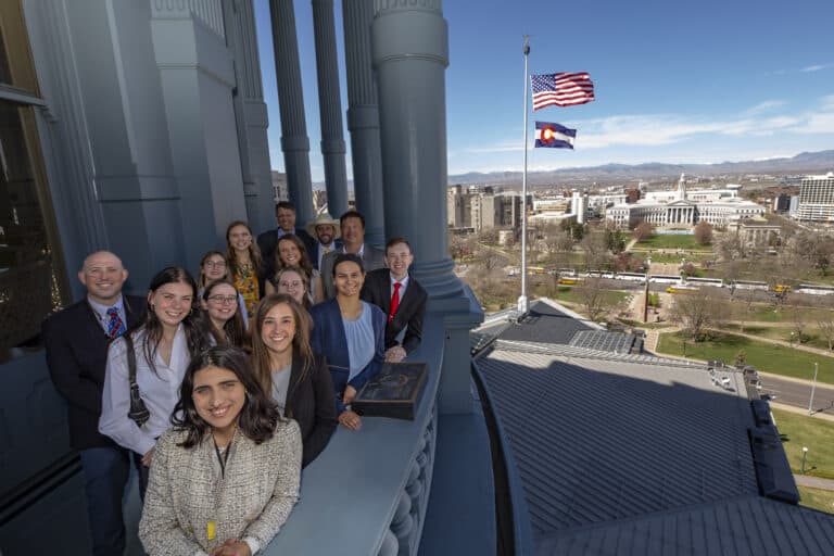 CCU Students at CO Capitol