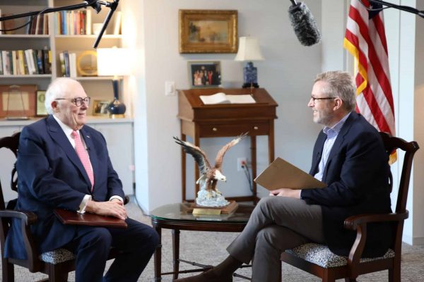 Ed Feulner with Wil Armstrong